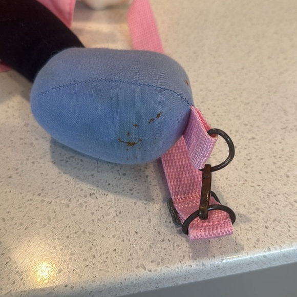 Vintage disney Minnie Mouse back pack with pink straps and mini pink bag - Picture 3 of 14